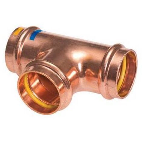 Raccordi a pressare in rame e bronzo per acqua e gas, serie B ONE.(DianFlex) Misura: Diam. 35