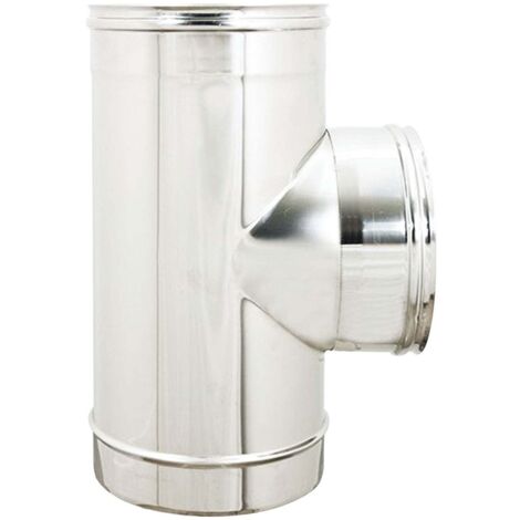 Raccordi a T inox F.F.M. - Ø 25 cm.