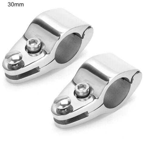 Raccordi hardware per scorrimento della mascella superiore incernierati per barche marine in acciaio inossidabile da 2 pezzi30 mm/1,18 pollici