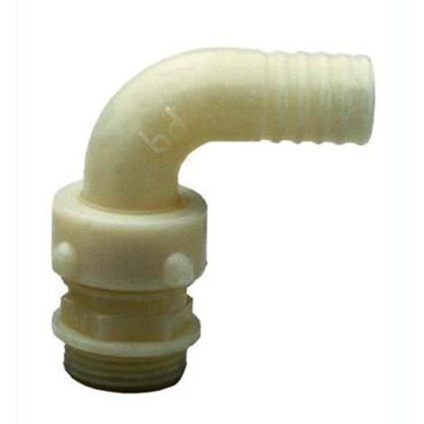Raccordi Nylon per Motopompe 3 Pz Curvo 2046 1-1-2x35