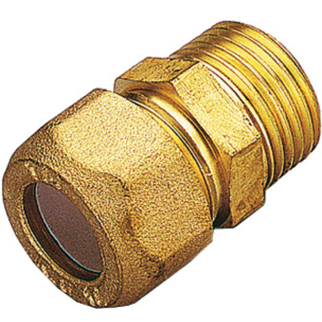 RACCORDI OT.DIRITTI BICONO - M/GAS 10X1/2 TIEMME PZ 10