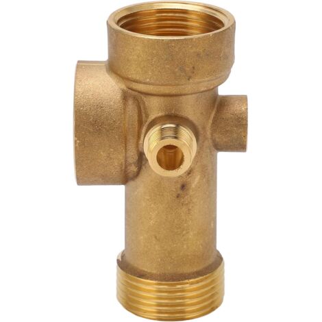 Raccordi per valvole per tubi dell'acqua, connettori per tubi e valvole, traliccio per olio in ottone a 5 vie