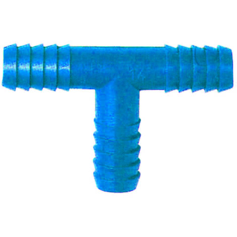 Raccordi portagomma a t in plastica - ø mm.14 sfuso (638290)