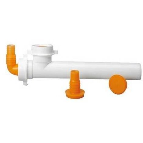 RACCORDO 2 VIE DIAM. 40 CON ATTACCO LAVATRICI E LAVASTOVIGLIE 230MM Diam. 40 x 230mm LIRA