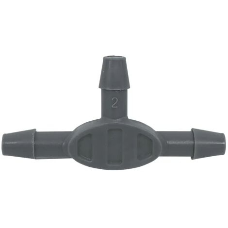 Raccordo 3 vie per tubo capillare 1/4" 4-6mm Verdemax