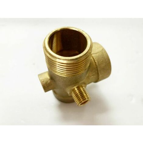 RACCORDO 5 VIE IN OTTONE ATTACCO 1 " PER AUTOCLAVE RACCORDI MADE IN ITALY 11817