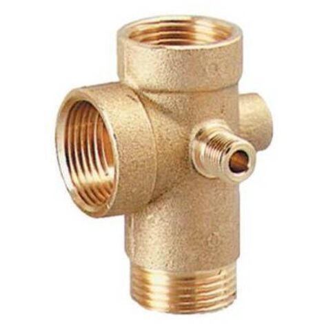 RACCORDO 5 VIE X AUTOCLAVE STARS - OTTONE 1" - 1 pezzo