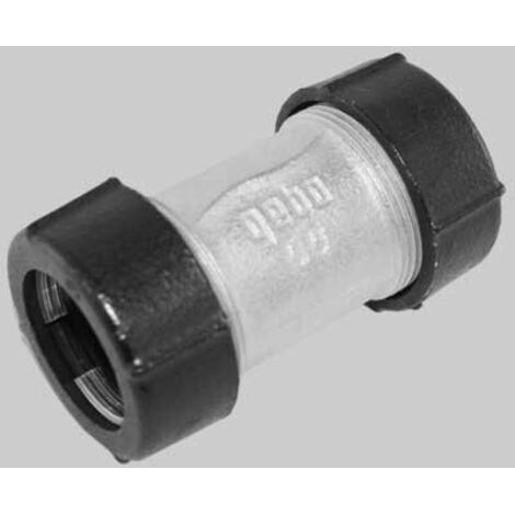 RACCORDO A COMPRESSIONE IN GHISA DOPPIO - 59,7 - 63,6 DN 50