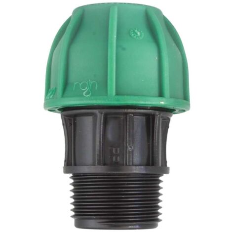 Raccordo a compressione M diametro 16 x 3/4" M PN10
