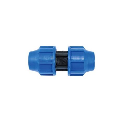 RACCORDO A COMPRESSIONE MANICOTTO PN16- - ø mm.25x25 - 20 pezzi