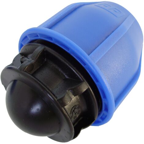 Raccordo a compressione tappo fine linea 75mm PN16 per irrigazione
