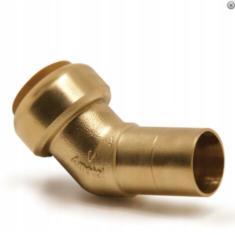 RACCORDO A GOMITO CLASSICO TECTITE 45 GRADI 22x22 MM