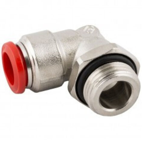RACCORDO A INNESTO RAPIDO A L MASCHIO GIREVOLE CON ORING  1/8" D8