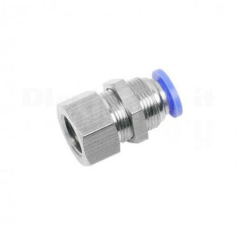 RACCORDO A INNESTO RAPIDO DRITTO FEMMINA CILINDRICO 1/8" 1/4" 3/8" 1/2" 1/8" D4