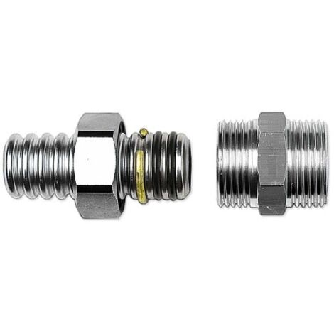Raccordo a innesto rapido M G 1/2" xper tubo DN12 AISI304 (W) A03-0001-00762
