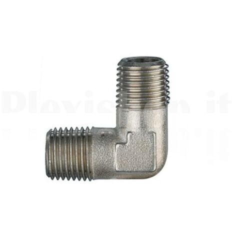 RACCORDO A L FILETTATO MM 1/8" 1/4" 3/8" 1/2" 3/4"  1/2"
