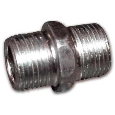 Raccordo a nipplo M-M in Acciaio Zincato Nipplo 3/8