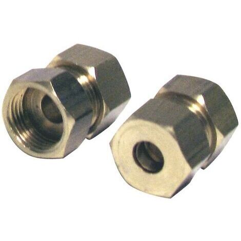 Raccordo a ogiva diritto F3/8 x tubo 8mm