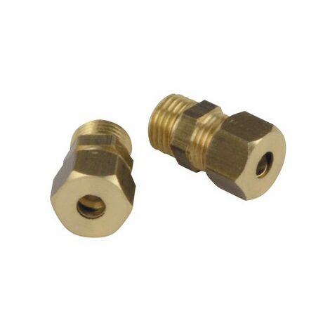 Raccordo a ogiva diritto M1/4 x tubo 6mm