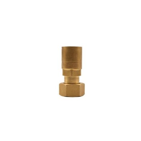 Raccordo a pressare con girello in ottone DN15 x 3/4" per tubo AISI304-AISI316L A03-0010-06619