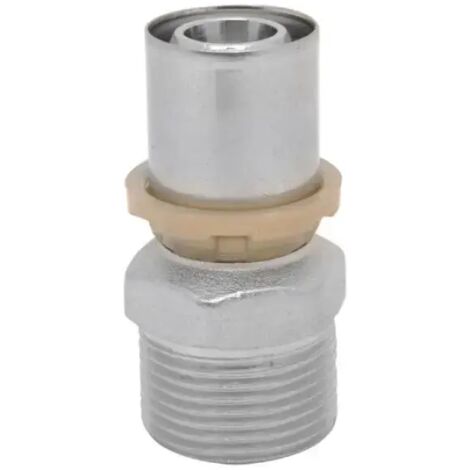 RACCORDO A PRESSARE DIRITTO 'ART. 402' 16 x 1/2 - maschio 10 PZ