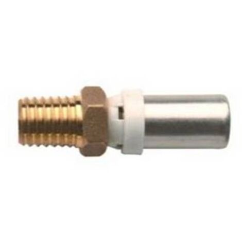 Raccordo a pressare diritto Maschio 3/4x20 per multistrato