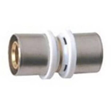 RACCORDO A PRESSARE PER TUBO MULTISTRATO DRITTO 20x20