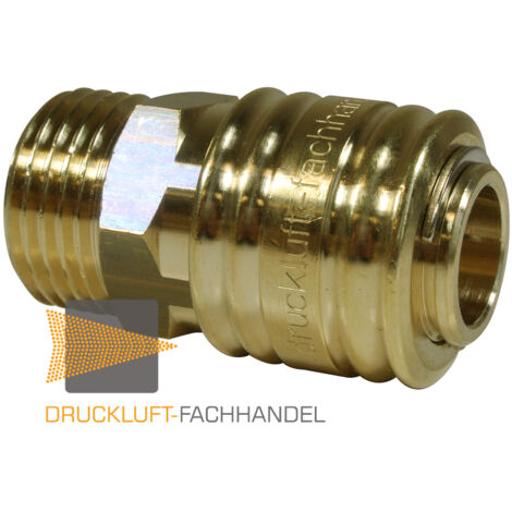 Raccordo a sgancio rapido DN 7,2 AG MS filettatura G 1/2 20,95 mm EWO (Per 10)