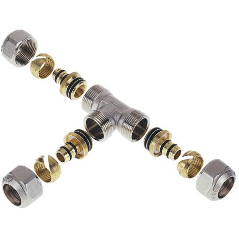RACCORDO A STRINGERE A 'T' 'ART. 536 / 546' 'art.546' - 20 x 20 x 20