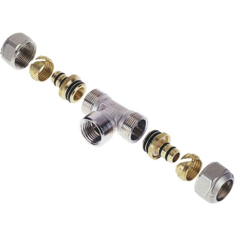 RACCORDO A STRINGERE A 'T' FEMMINA 'ART. 538 / 548' 'art.538' - 16 x 1/2 x 16