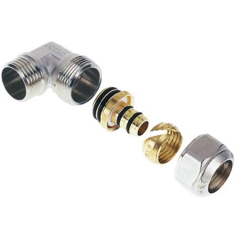RACCORDO A STRINGERE CURVO 'ART. 534 / 544' 'art.534' - 16 x 1/2 - maschio