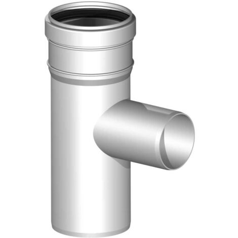 Raccordo a T - Ø 80 mm per sistema rigido monoparete 00000051286