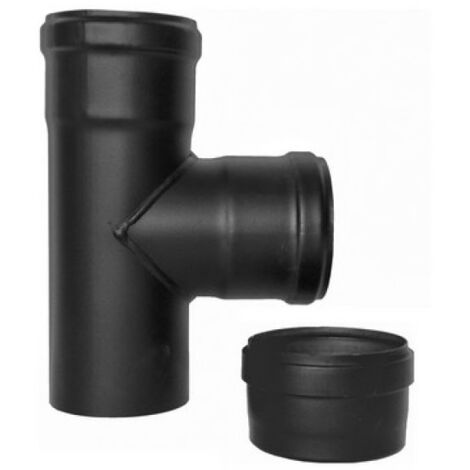 RACCORDO A T 90° FFM PELLET SMALTATO Diam. 100