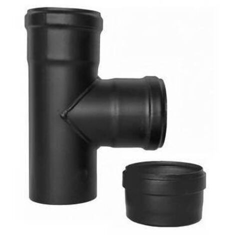 RACCORDO A T 90° FFM PELLET SMALTATO Misura: Diam. 80