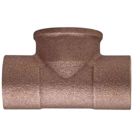Raccordo a t femmina a saldare in bronzo serie rb1430 1/2 ø16 FRABO