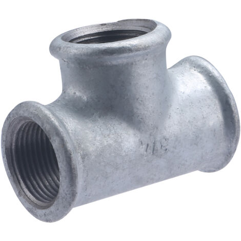 Raccordo a T galvanizzato, femmina, F20x27 NOYON & THIEBAULT