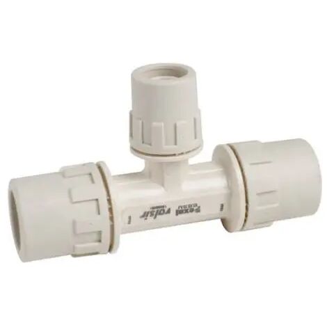 Raccordo a t intermedio ridotto a passaggio totale connessione mediante bicchieratura in tecnopolimero serie pexal easy 26/2x20/2x26/2 VALSIR