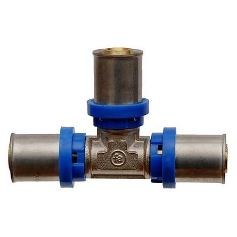 Raccordo a "t" modello th a pressare per multistrato : Diametro - 26X26X26