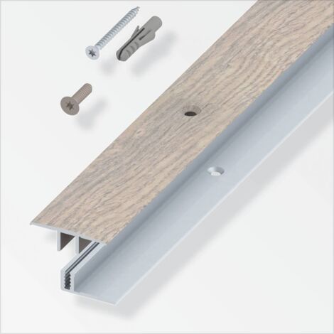 Raccordo a T per parquet rovere/grigio - Lunghezza 100 cm