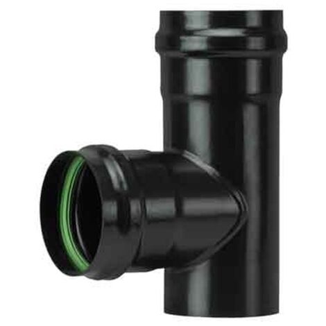 RACCORDO A T PER STUFE A PELLET 'LIGHT' Ø 100 mm