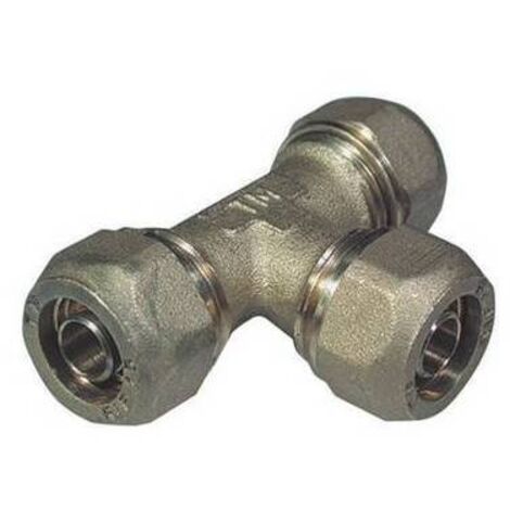RACCORDO A T  PER TUBO COBRA-PEX 18 TIEMM