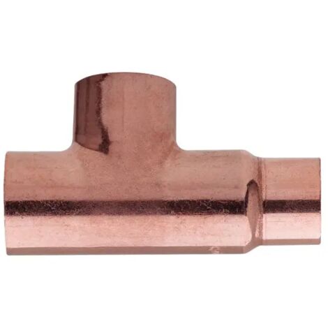 Raccordo a t rame a saldare intermedio ridotto serie 5130 ø22x22x12 COMAP