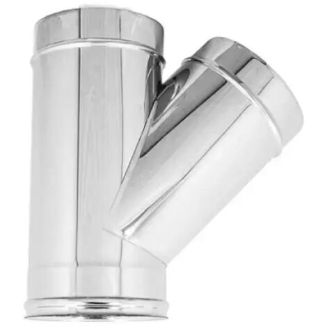 Raccordo a tee 135° monoparete acciaio inox aisi 304 ø300 EUROPROFIL
