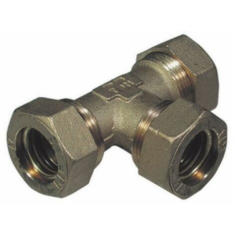 RACCORDO A TEE CON 3 DADI O-RING TIEMME 18