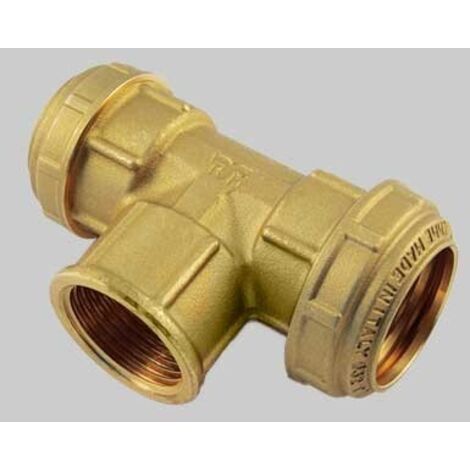 RACCORDO A TEE FEMMINA PN 25 COBRARING - 40 x 1"1/4 x 40