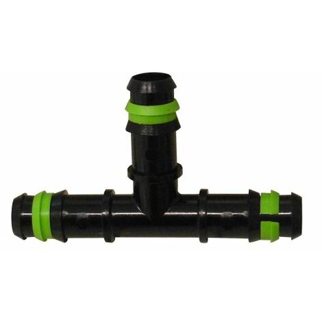 RACCORDO A TEE GIUNZIONE PER TUBO ALA CON ANELLI  mm. 16x16x16 100 PZ