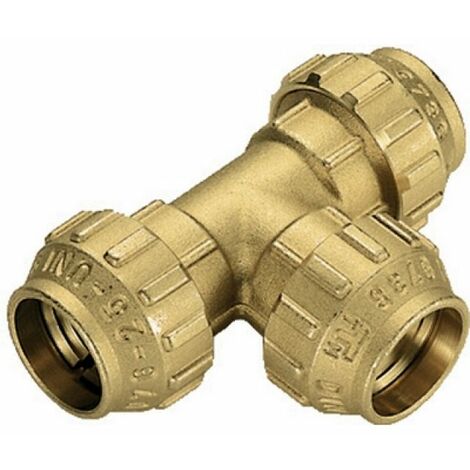 RACCORDO A TEE IN OTTONE TIEMME Diam. 63