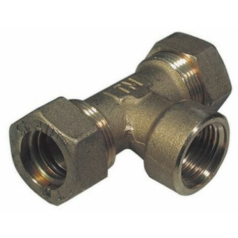 RACCORDO A TEE  O-RING FEMMINA TIEMME 1/2 x 16