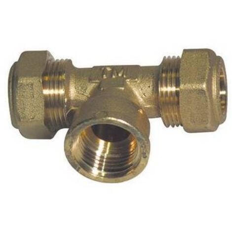 RACCORDO A TEE  O-RING FEMMINA TIEMME GAS 1/2 x 18 TIEMM
