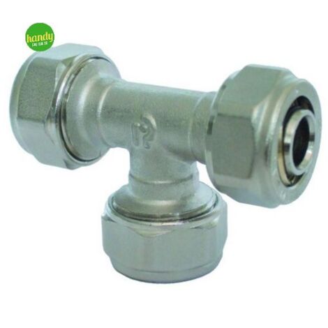 Raccordo a tee per multistrato rinaldi & pettinaroli femmina 3 x Ø 20 mm